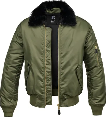 Obrázek produktu pro Bunda Brandit MA2 Jacket Fur Collar olive - 3XL