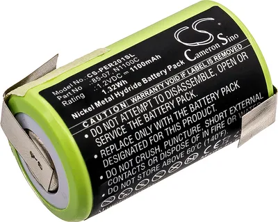 Image de TECHTEK Batterie compatible avec [Panasonic] ER201, ER398 remplace 85-07, pour N1100C