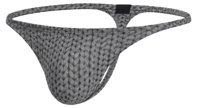 Productafbeelding van MODUS VIVENDI - Heren Thongs Unterwäsche - Illusion Thong Black - 1x Maat M