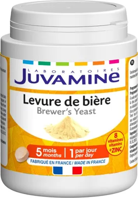 Immagine prodotto di Integratore alimentare per capelli, unghie e pelle Juvamine Levure de biére, 150 capsule