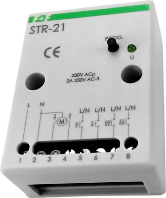 Immagine prodotto di Comando a due pulsanti per tapparelle Comando per motore per tapparelle STR-21 230V F&F