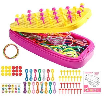 Produktbild von Freundschaftsarmband Bastelset Kinder Wal Design DIY Schmuckset Mädchen Armbänder Selber Machen Set mit Anleitung