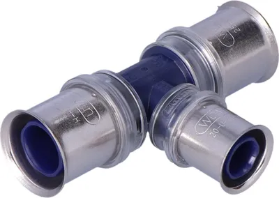 Productafbeelding van Wavin Tigris K5 T-stuk, verlaagd, 25mm x 20mm x 25mm