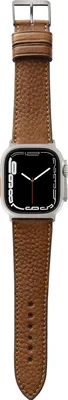 Produktbild von MANUFAKTURWERK Armband EIMSBÜTTEL, kompatibel mit Apple Watch Ultra, Ultra 2, Cognac