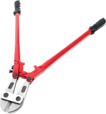 Produktbild von Wiltec Bolzenschneider 600 mm (24"), Bolzenschere mit gehärteter Backen, Stahl Seitenschneider, Kettenschneider