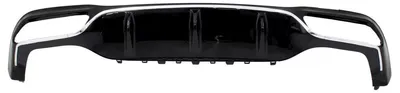 Image de Pare-chocs arrière diffusant pour Mercedes Classe E W213 2016-2019 E63 Look Chrome Edition.