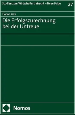 Obrázok produktu pre Die Erfolgszurechnung bei der Untreue