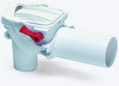 Produktbild von KESSEL 73051 - Rückstaudoppelverschluss Staufix Waschtisch-Siphon DN 50