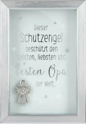 Produktbild von Sprueche und Komplimente im Bilderrahmen Fotorahmen kleine Geschenke kleines Bild mit Spruch, GroessŸe 1,9x5,8x8,4cm