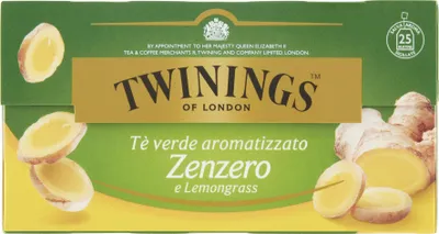 Produktbild von Ginger Green Tee Zenzero Te Green And Lemongrass 25 Filters