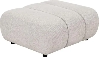 Produktbild von Karin Modulsofa Pouf sandfarben.