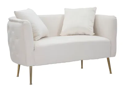 Immagine prodotto di Divanetto Bucarest Crema Cm 127X74X73