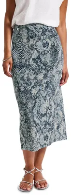 Produktbild von Street One Damen Mesh-Rock mit Snake Print