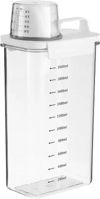 Productafbeelding van Wasmiddeldispenser met maatbeker – 2300 ml, luchtdicht