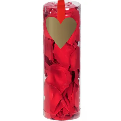 Immagine prodotto di Petali di rosa rossa 288 pezzi nozze spruzzare decorazione 3,5 cm decorazione della tavola