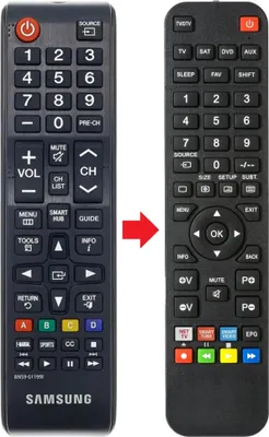 Produktbild von Fernbedienung passend für SAMSUNG BN59-01199F