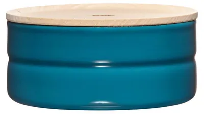 Produktbild von Riess Vorratsdose mit Eschenholzdeckel 615ml Kima White