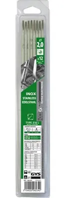 Immagine prodotto di Elettrodi speciali GYS in acciaio inox O2.0mm (x12)