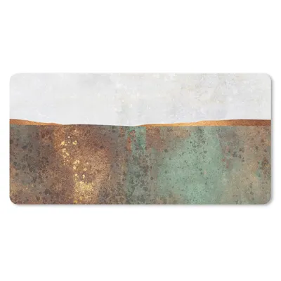 Produktbild von MuchoWow® Mauspad Mousepad Abstrakt - Luxus - Gold 60x30 cm - Mousepads - Maus Mat - Pad - Mausunterlage - Nachhaltig