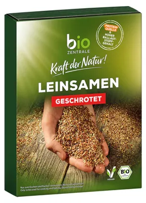 Obrázek produktu pro mleté lněné semínko s vysokým obsahem vlákniny jemně oříškové 200g