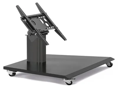 Produktbild von Hagor BrackIT Stand low tilt, 30 kg, 81,3 cm (32"), 139,7 cm (55"), 400 x 400 mm, Schwarz