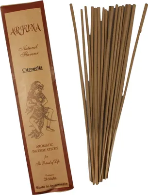 Produktbild von Arjuna Räucherstäbchen, Balinesische Räucherstäbchen - Lovely Citronella, Braun, 26*6*0,5 cm, Räucherstäbchen aus Bali