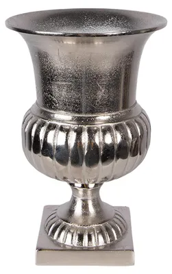 Zdjęcie produktu dla Wazon Clayre & Eef Ø 20x29 cm Aluminium w kolorze srebrnym