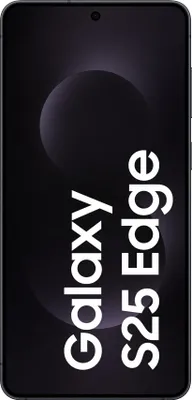 Produktbild von Galaxy S25 Edge, Titanium Jetblack, 256 GB
