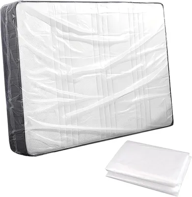 Productafbeelding van Matrasbeschermer 200 x 240 cm, plastic, waterdicht, voor opslag