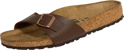 Zdjęcie produktu dla Birkenstock Madrid BF ciemny brąz normalna szerokość rozmiar 36