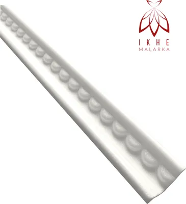 Obrázek produktu pro 8 kusů/8m stropní lišty polystyren jako polystyren XPS štukové lišty dekorativní lišty stropní nástěnné dekorativní profily polystyrenové lišty M6