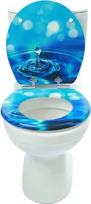 Produktbild von Famanu Toilettensitz mit Softclose – langlebig und hygienisch – Badezimmeraccessoires
