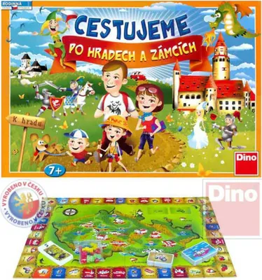 Obrázok produktu pre DINO Hra Cestovanie po hradoch a zámkoch *DETSKÉ HRY *