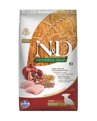 Obrázok produktu pre Farmina N&D Dog Low Grain Puppy Mini Chicken & pomegranate 2,5 kg