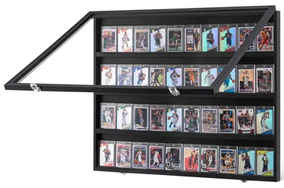 Produktbild von VEVOR 2er Set Trikot Display Rahmen, 23,3x31,2x1,5 in/59,2x79,2x3,8 cm, Großes abschließbares Sporttrikot Schattenbox mit 98% UV-Schutz PC-Glas und Aufhängern, für Baseball, Basketball, Fußball, Hockey-Shirt und Uniform, 775 x 617 x 55 mm, 1-teilige Set-c
