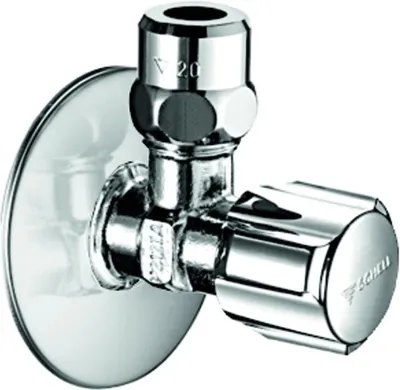 Produktbild von Schell Eckregulierventil COMFORT chrom, kurze Bauform 3/8" x 3/8" KIWA