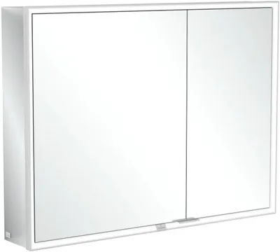 Immagine prodotto di Villeroy & Boch My View Now Armoire de toilette apparente, 2 portes, avec éclairage, avec variateur à détecteur, 1000x750x168mm, A4551000, A4551000