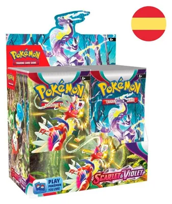 Immagine prodotto di Pokemon Trading Card Game: Scarlet & Violet. Carte collezionabili Pokemon, multicolore. Adatto a bambini, multicolore, taglia unica