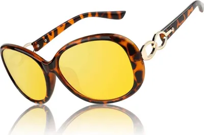 Produktbild von CGID Nachtsichtbrille Damen Polarisiert Autofahren Übergroß UV400 Schutz
