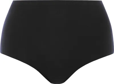 Produktbild von Chantelle Damen High Waist Slip - SoftStretch, nahtlos, unsichtbar, Einheitsgröße 44-50 Schwarz One Size