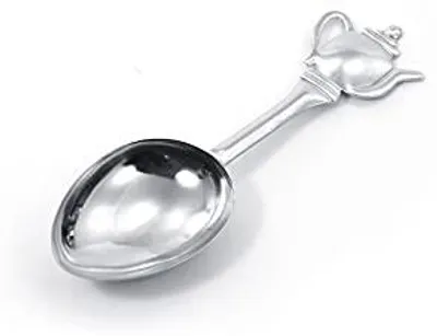 Teelöffel aus Edelstahl, Länge ca. 10,6 cm