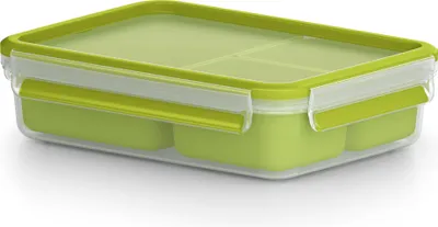 Immagine prodotto di EMSA Clip & Go Snack rettangolare con inserti 1,2 litri