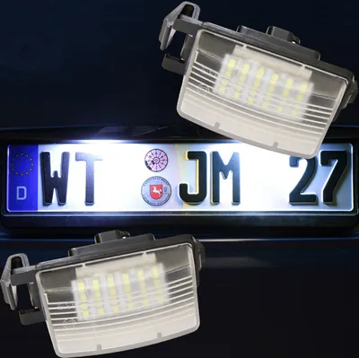 Produktbild von Led Kennzeichenbeleuchtung für NISSAN Tiida Typ C11 | C12 | BJ ab 2007>