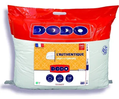 Image de DODO Couette tempérée 250G/m² - L'AUTHENTIQUE -  220 x 240 cm - Blanc