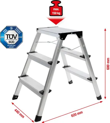 Immagine prodotto di KS Tools Scaletta in alluminio