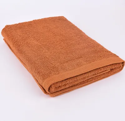 Produktbild von Frottee Handtuch Duschtuch Gästetuch terrakotta Größe  Duschtuch 70 x 140 cm