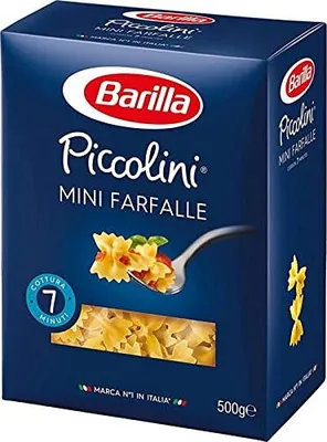 Produktbild von Barilla Pasta Mini Farfalle Barilla Piccolini 500G (6er-Set)
