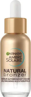 Produktbild von Garnier - Natural Bronzer Selbstbräunungsserum fürs Gesicht