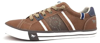 Immagine prodotto di Mustang: scarpe da uomo, modello stringato, color marrone, ideali per il tempo libero