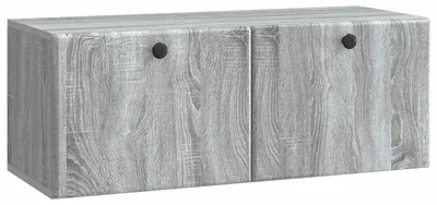Produktbild von Wandmontierter TV-Schrank 78,5 x 31 x 30 cm Grau Sonoma